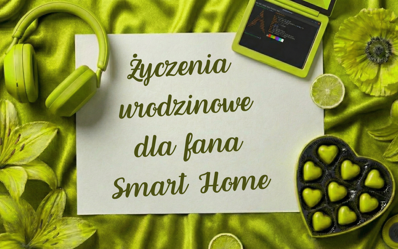 Życzenia urodzinowe dla fana Smart Home