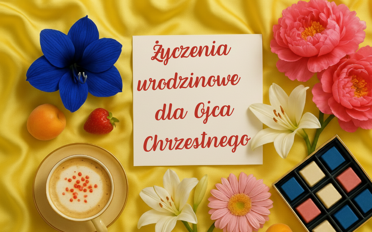 Życzenia urodzinowe dla Ojca Chrzestnego